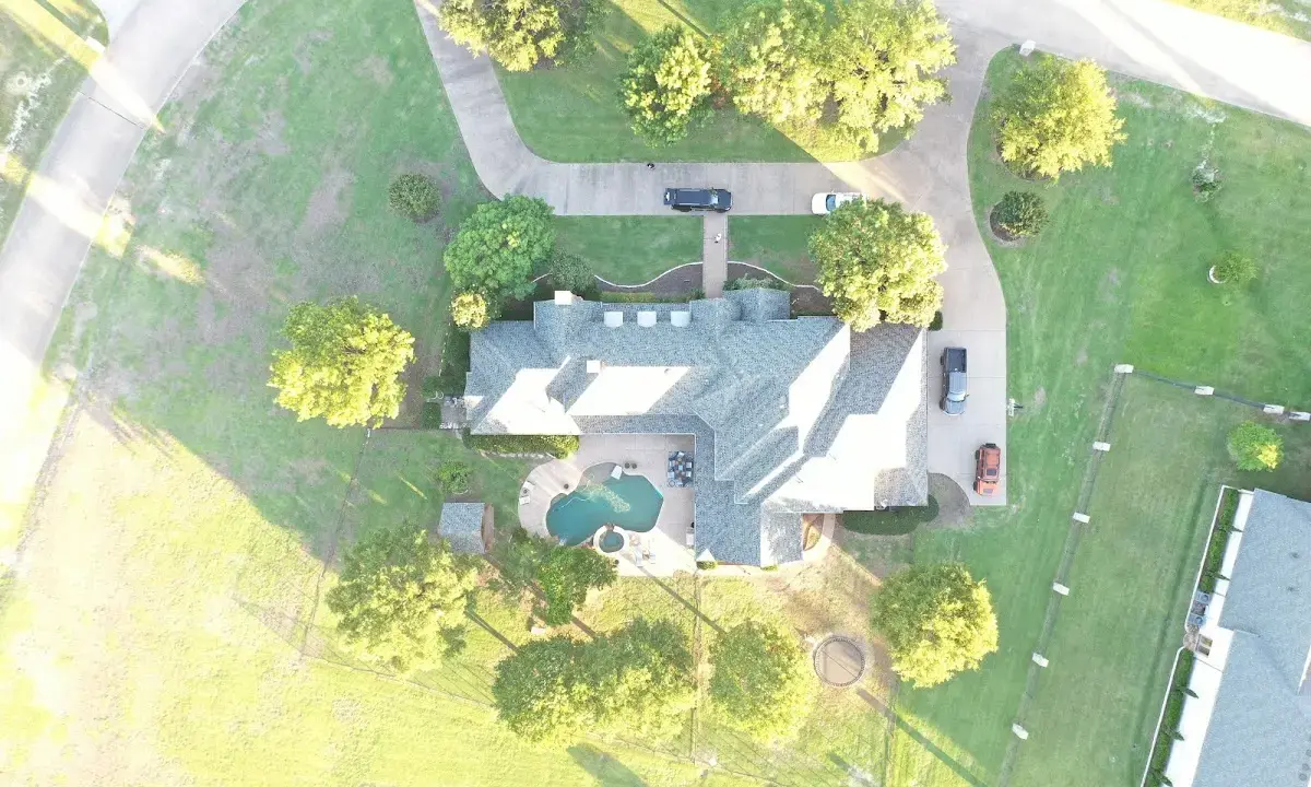 New shingle roof installation on a home in Goose Creek